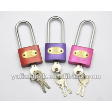 colourful safe padlock